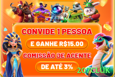 207cluk: O Guia Definitivo Para Jogadores Brasileiros02 - 207cluk 💰🎰 Jackpots progressivos são tentadores, porém muito raros; encare como diversão e jogue com moderação. ⚠️